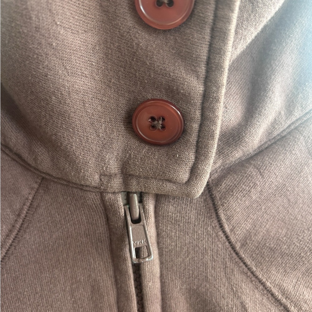 STUSSY - VINTAGE Dusty Rose / Mauve Zip-up - Size Small (Y2K) - Picture 4 of 5